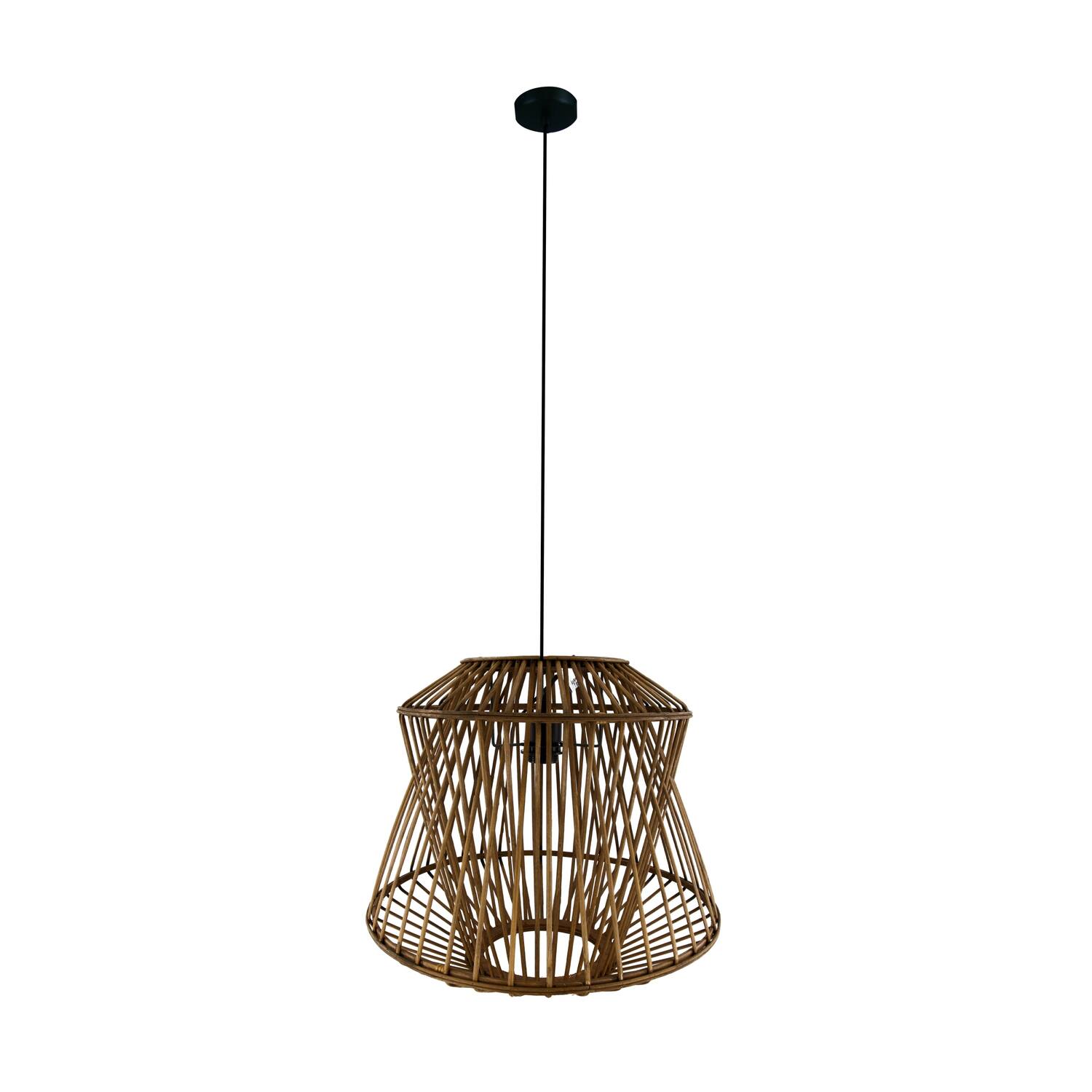 Ceiling light bamboo 46x46x40cm