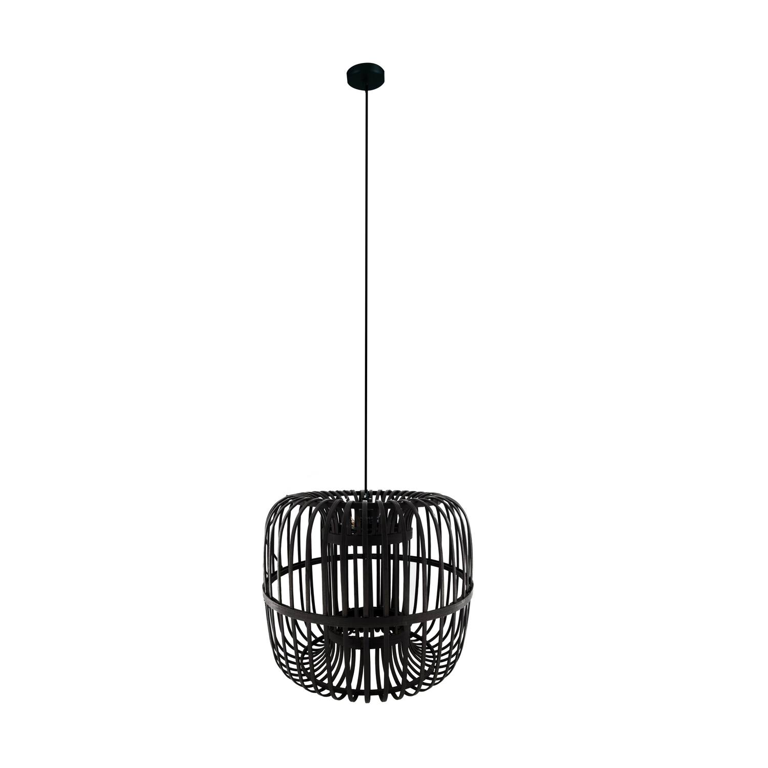 Ceiling light round bamboo 38x38x32cm