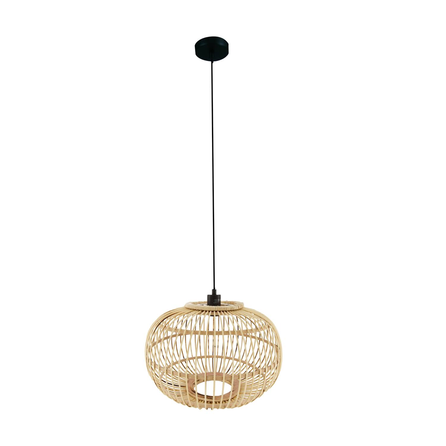Ceiling light bamboo 38x38x27cm
