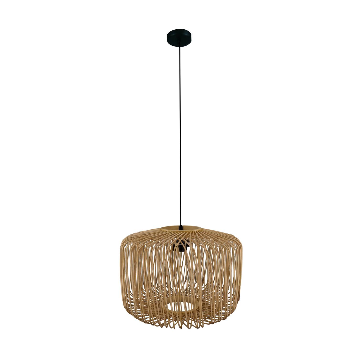 Ceiling light bamboo 46x46x34cm - Natural