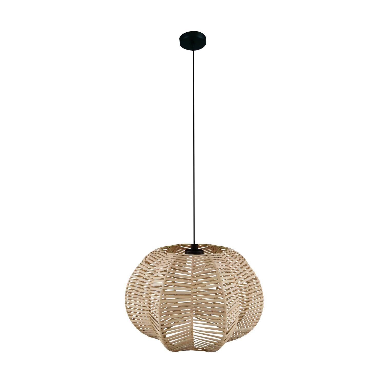 Ceiling light rattan 38x38x25cm