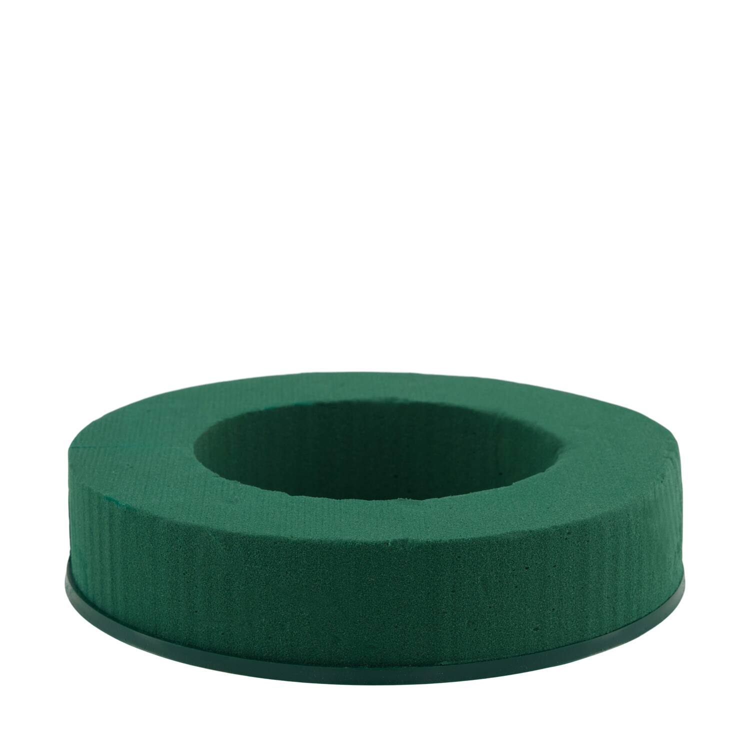Floral foam ring packed foam 20x20x4.5cm - Natural