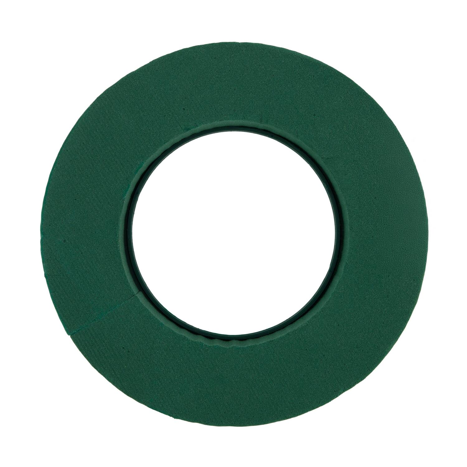 Floral foam ring packed foam 20x20x4.5cm - Natural