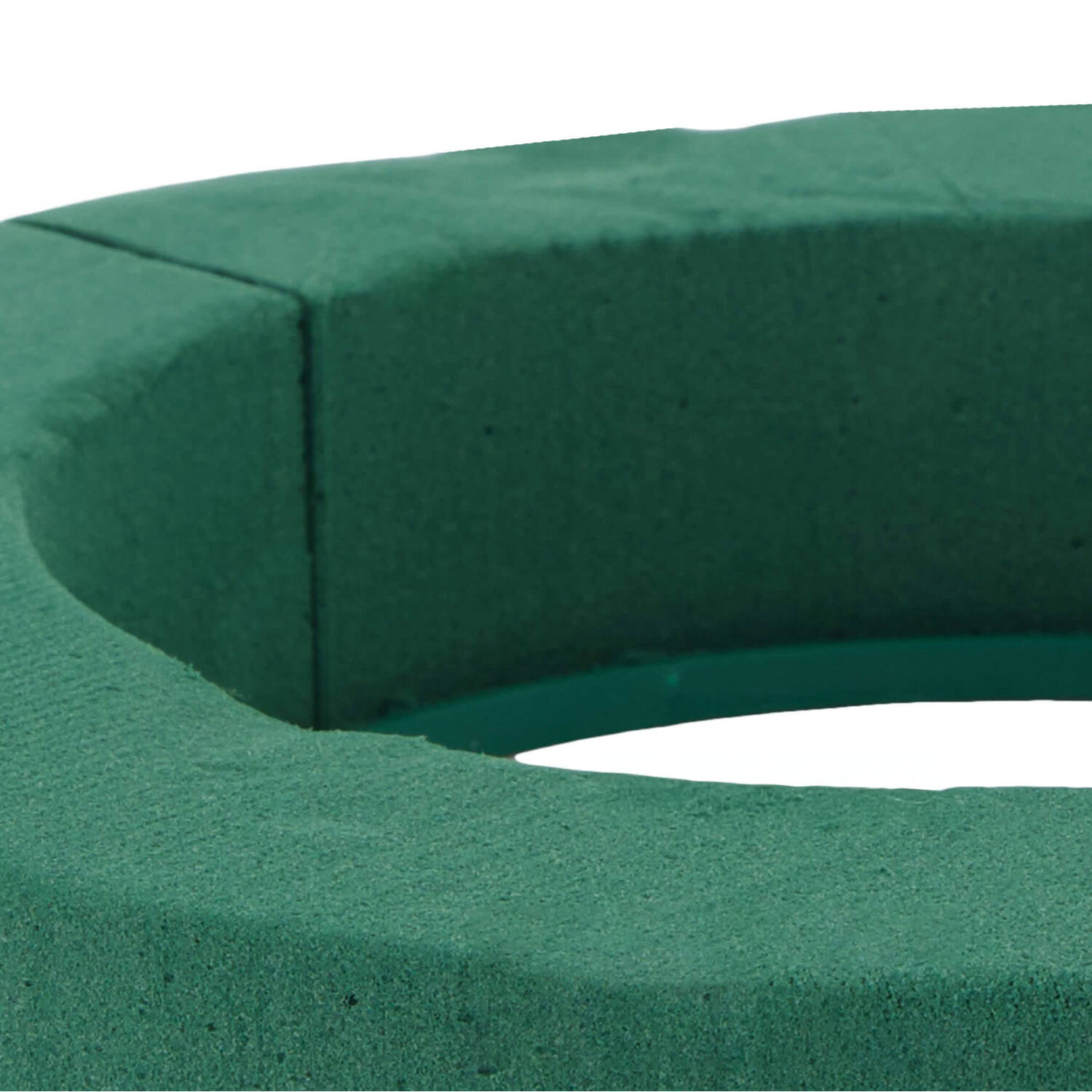 Floral foam ring packed foam 30x30x4cm - Natural