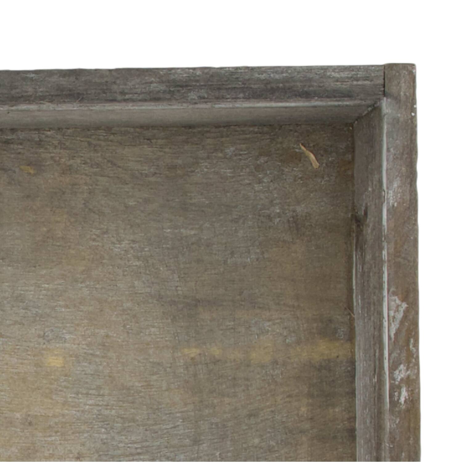Plateau - Carre - Bois depicea - 30x30x4cm - Naturel