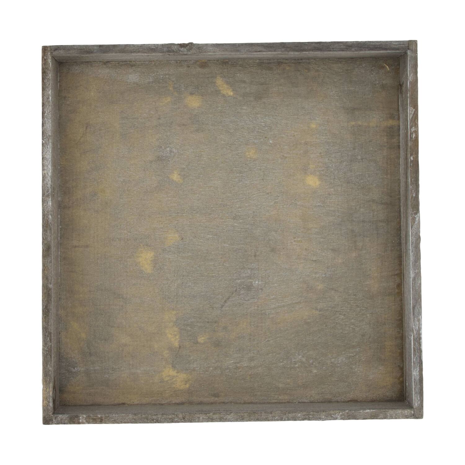 Plateau - Carre - Bois depicea - 30x30x4cm - Naturel