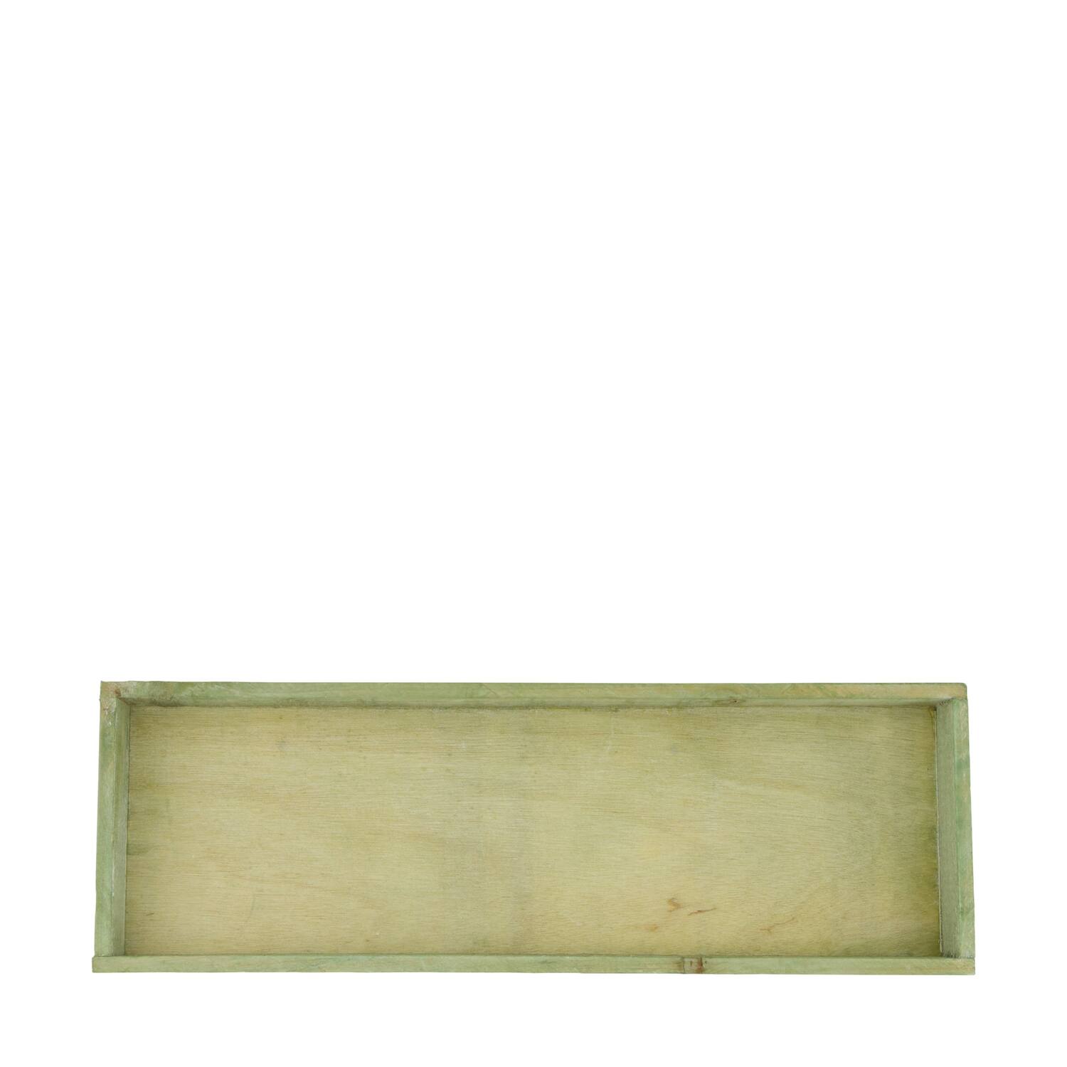 Tray rectangular fir wood 42x14x3cm