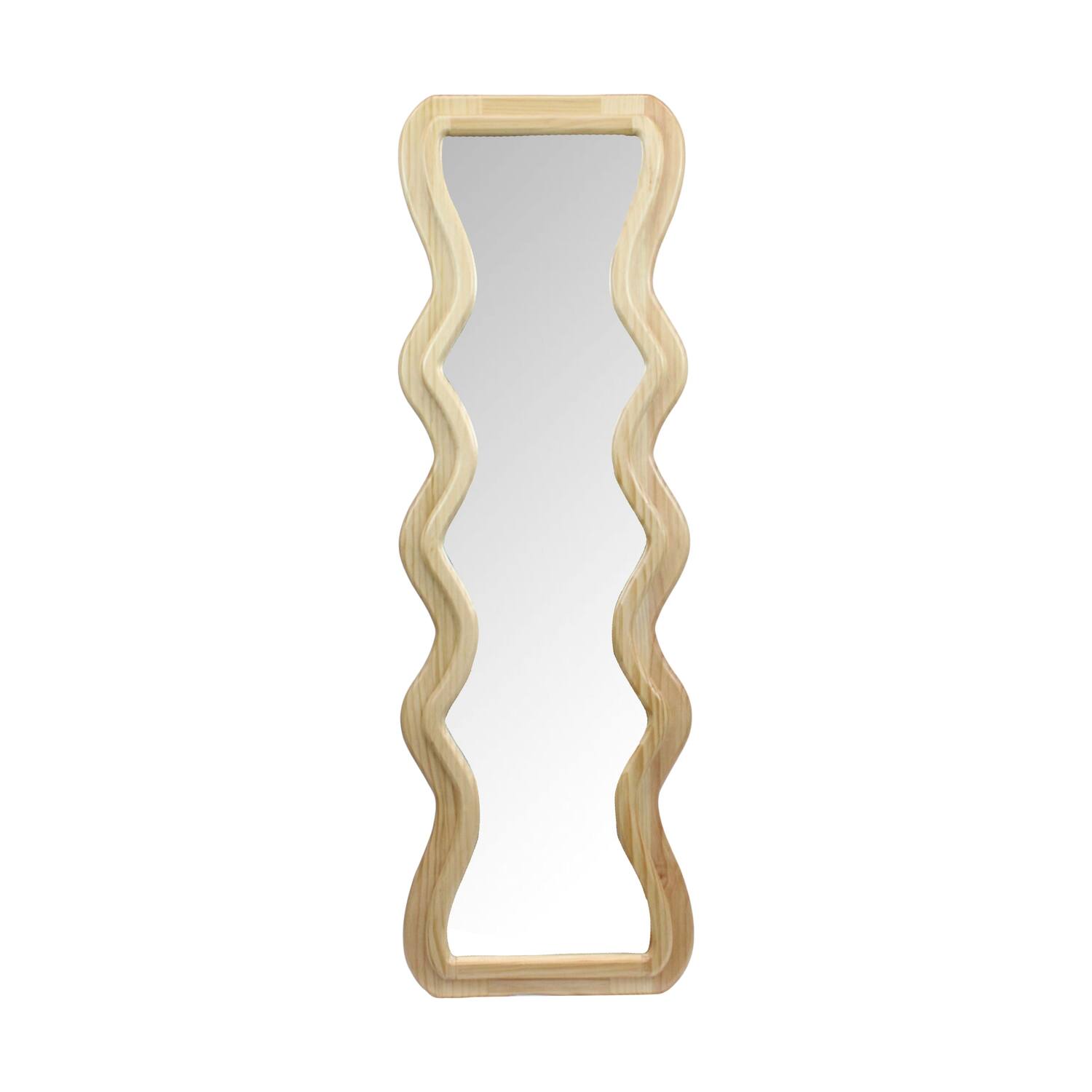 Mirror fir wood 118x3x38cm FSC 100%