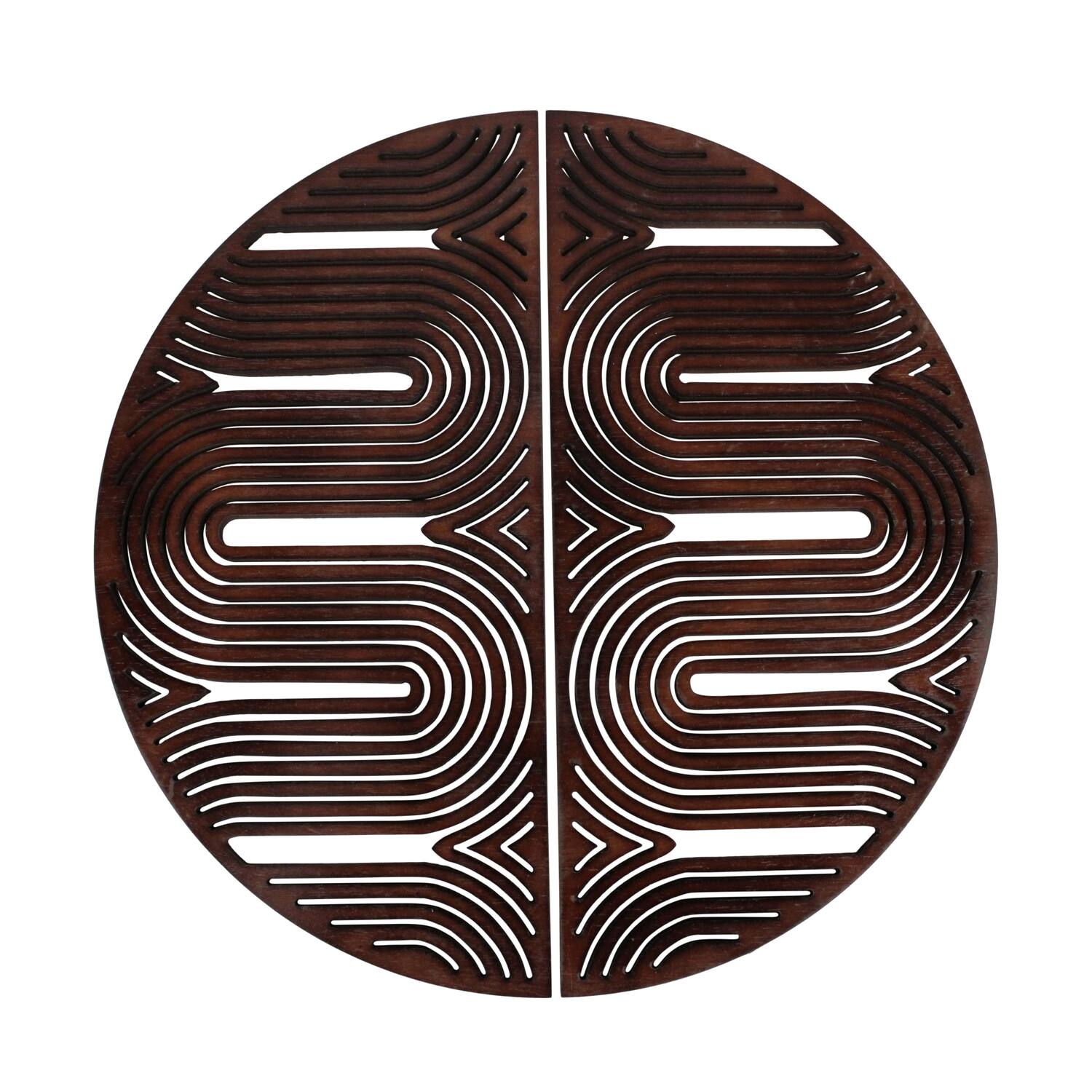 Wall art mdf 56x1.2x56cm FSC 100%