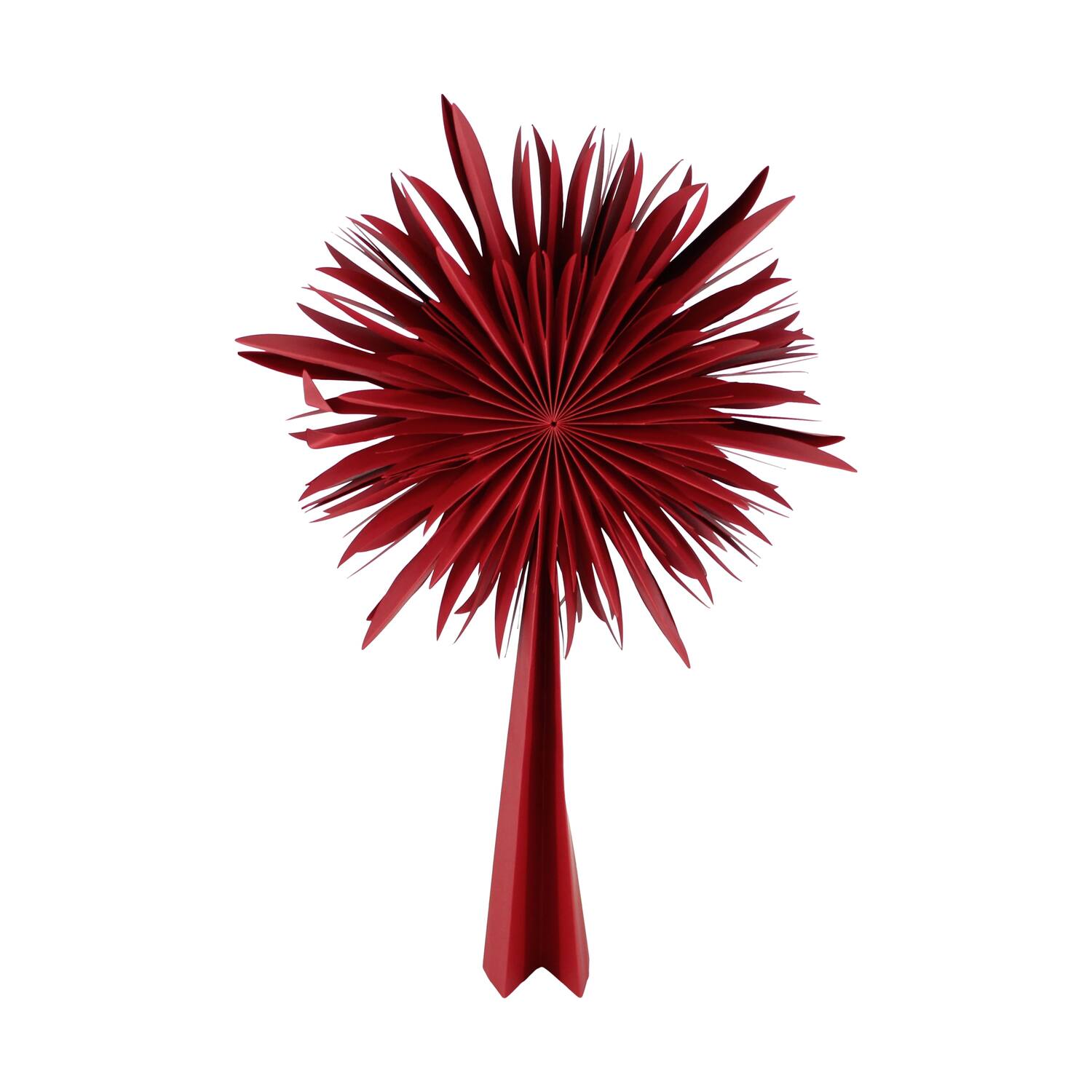 Star tree topper paper 30x7x45cm FSC mix 100% - Red