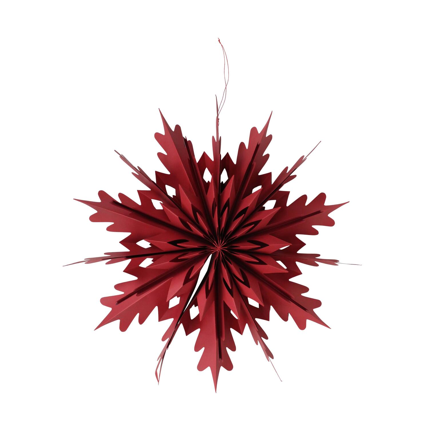 Hanger snowflake paper 60x14x60cm FSC Mix 100%