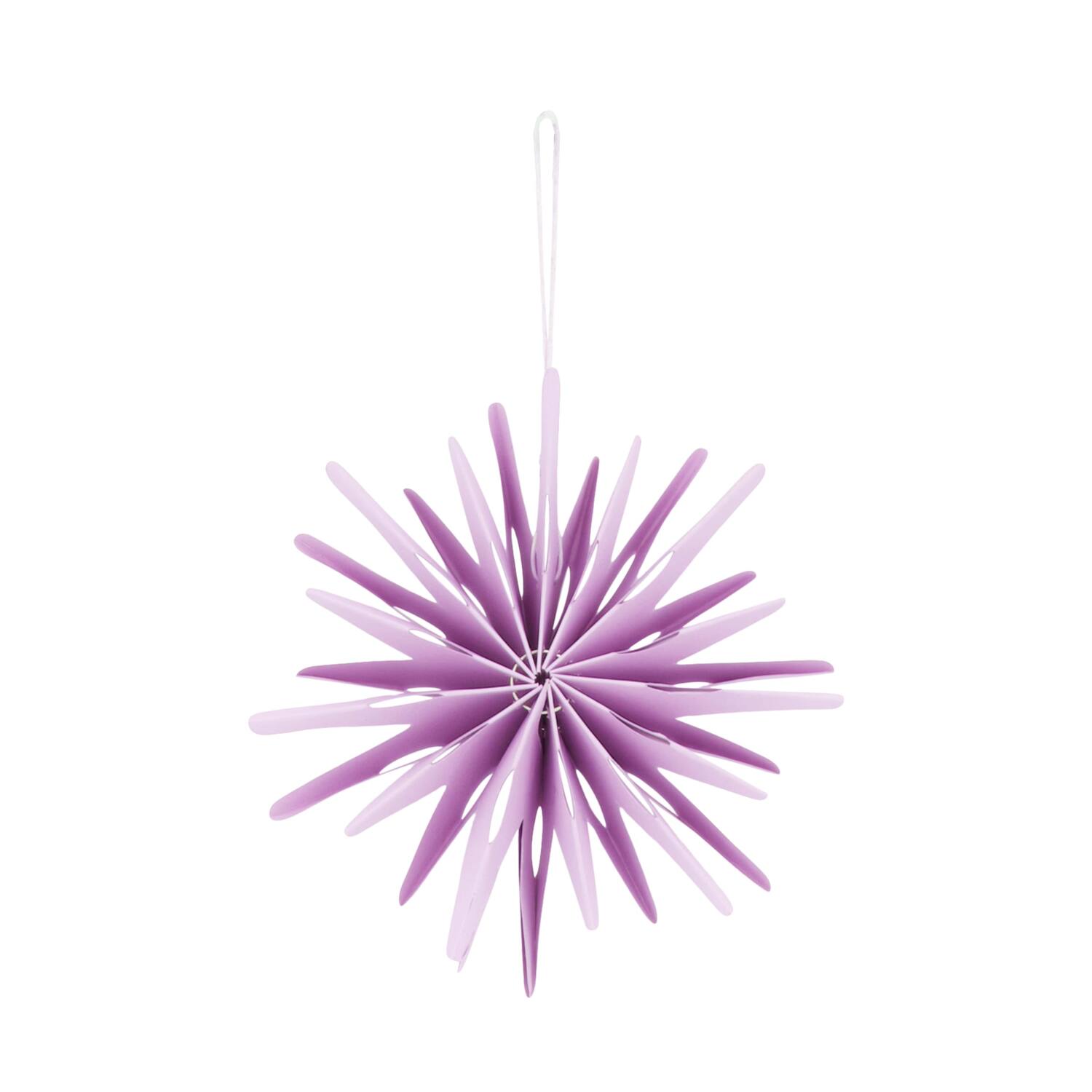 Hanger snowflake paper 15x4x15cm FSC Mix 100%