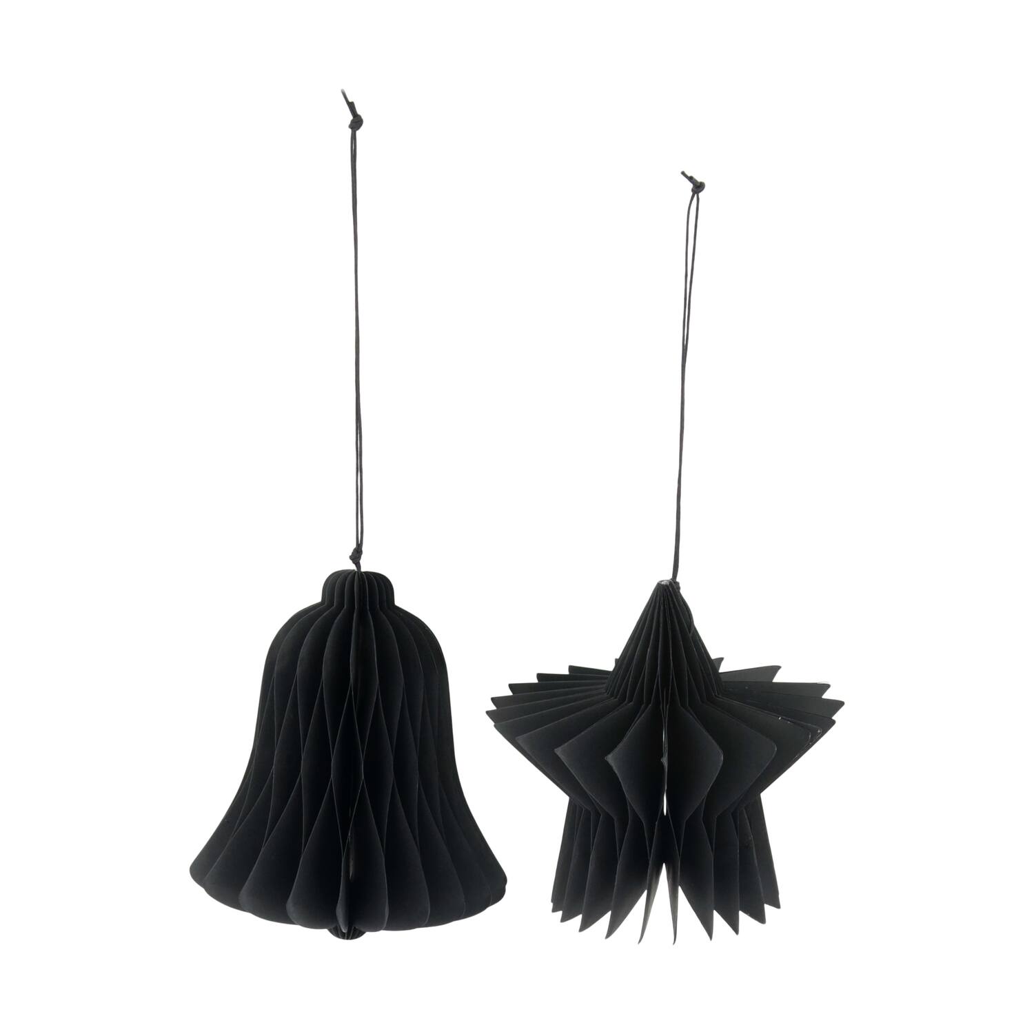 Hanger bell / star paper 12x12x12cm A/2 FSC Mix 100%