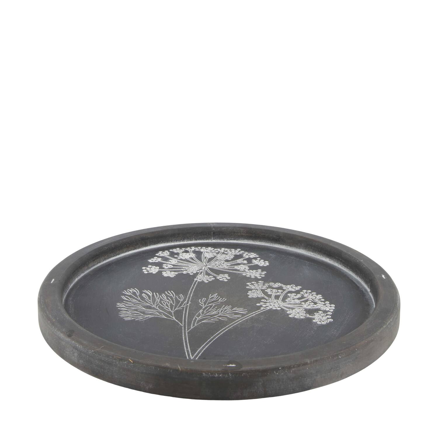 Tray round mdf 38x38x2.5cm FSC 100%