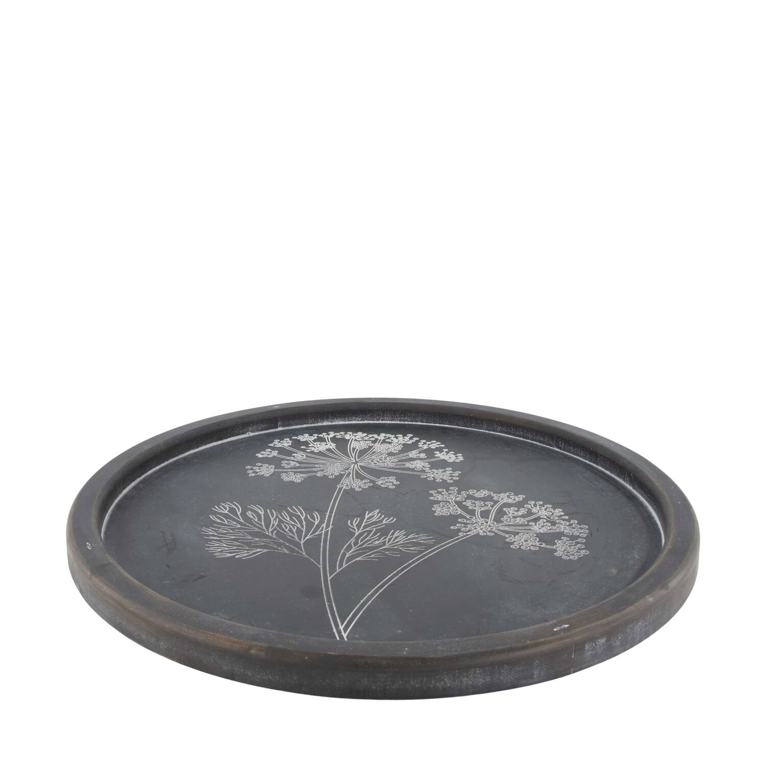 Tray round mdf 48x48x2.5cm FSC 100%