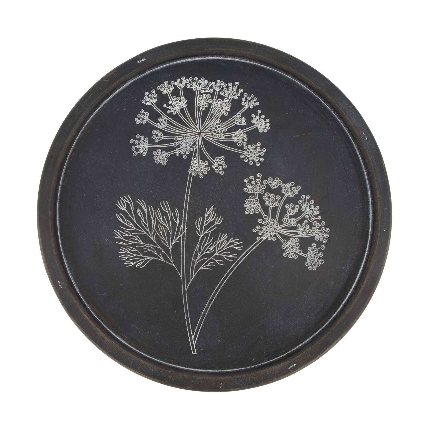 Tray round mdf 48x48x2.5cm FSC 100%