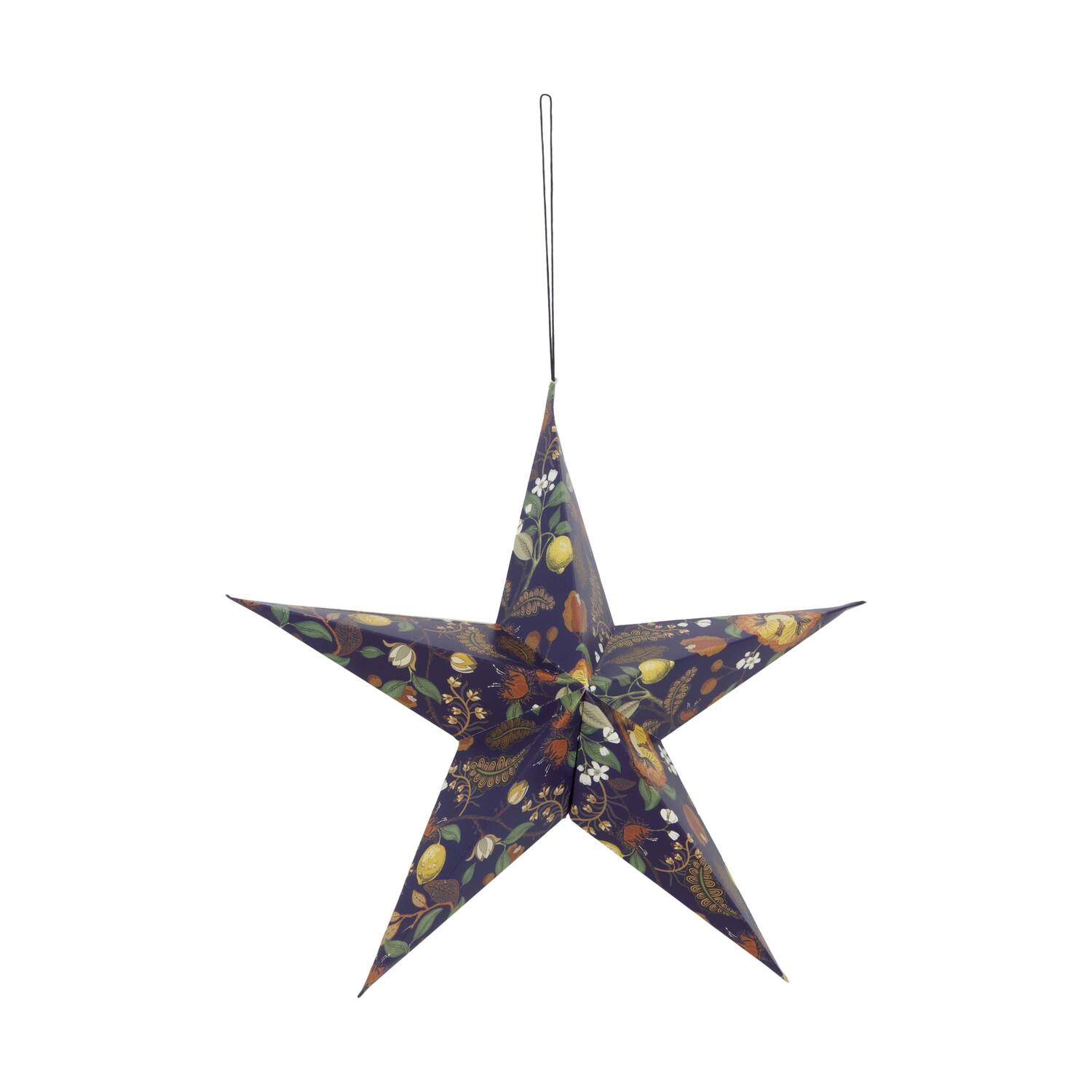 Hanger star paper 30x30x12.5cm FSC Mix 100%