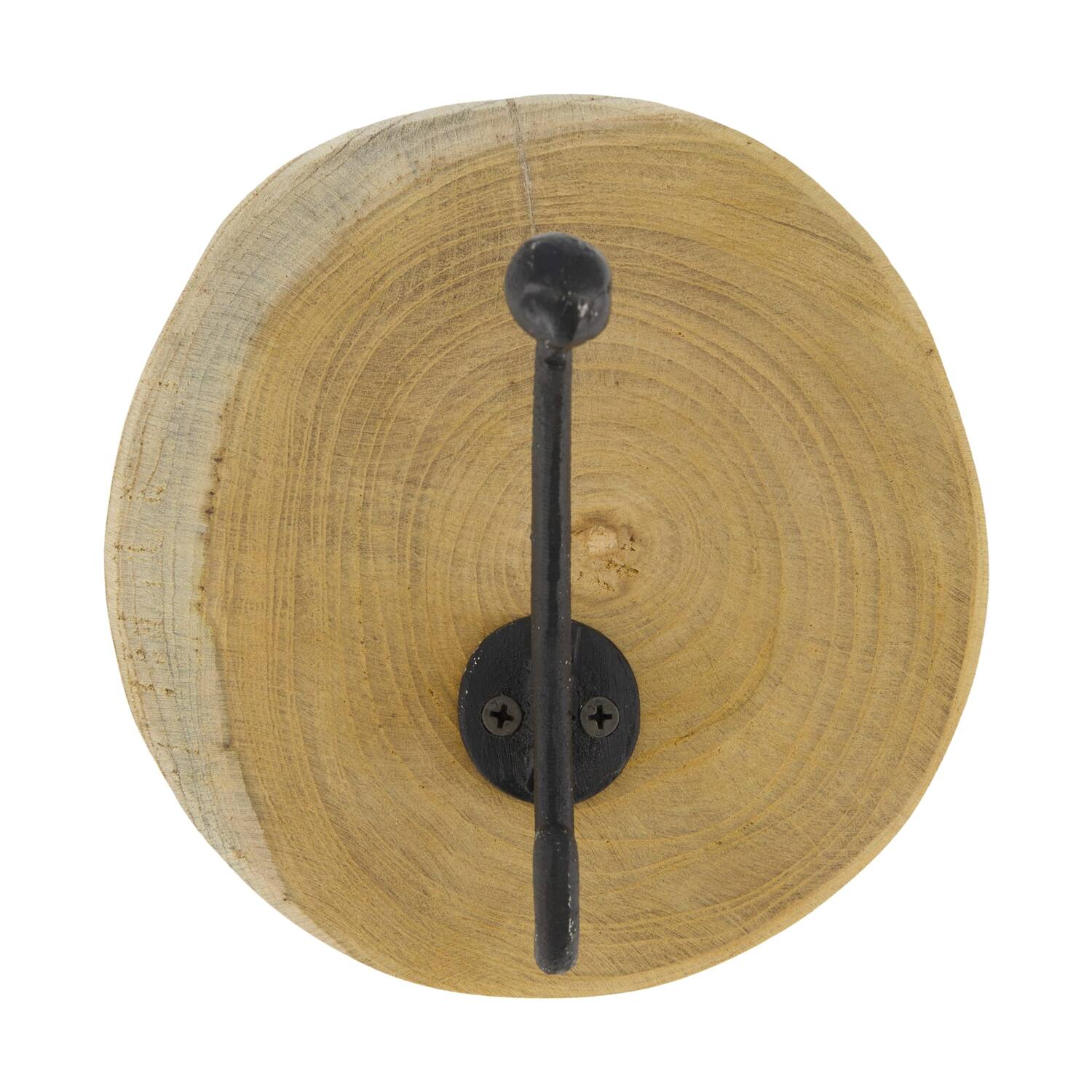 Coat rack teak wood 18x18x13cm FSC 100%