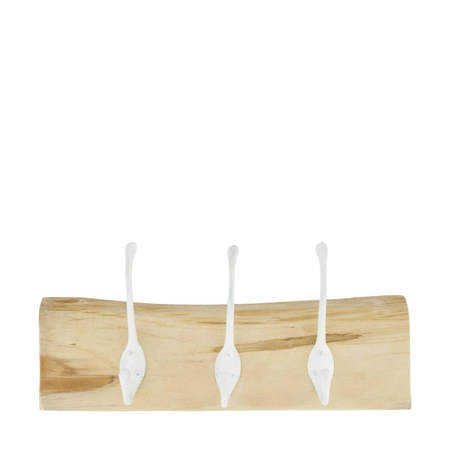 Coat rack teak wood 38x18x8cm FSC 100%