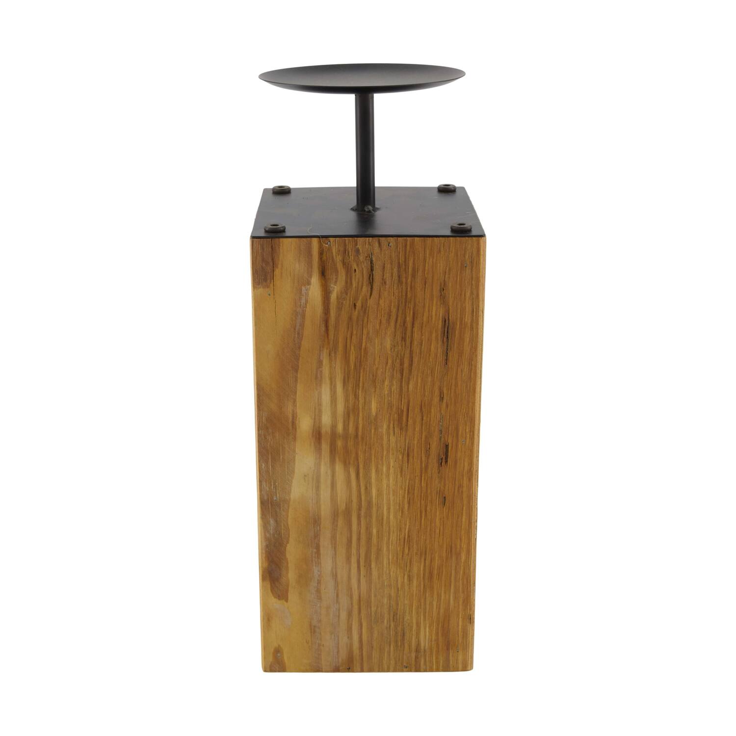 Candle holder pine wood 12x12x32.5cm FSC 100%