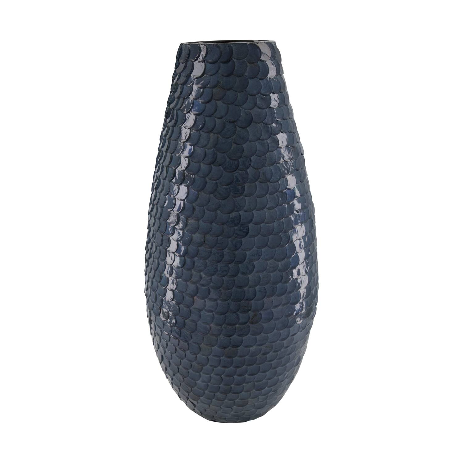 Vase capiz / bamboo 22x22x48cm FSC 100%