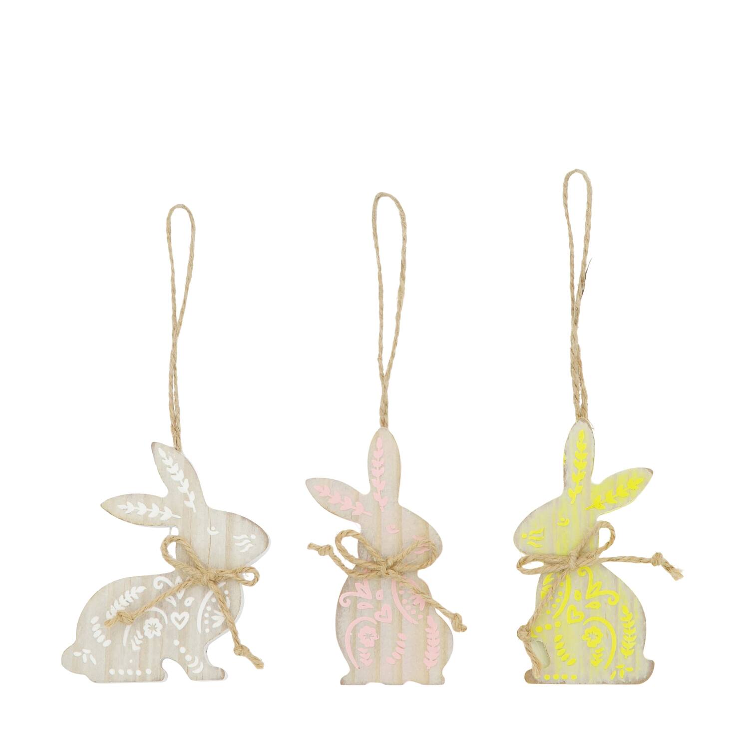 Hanger rabbit mdf 7x1x18cm A/3 FSC 100%