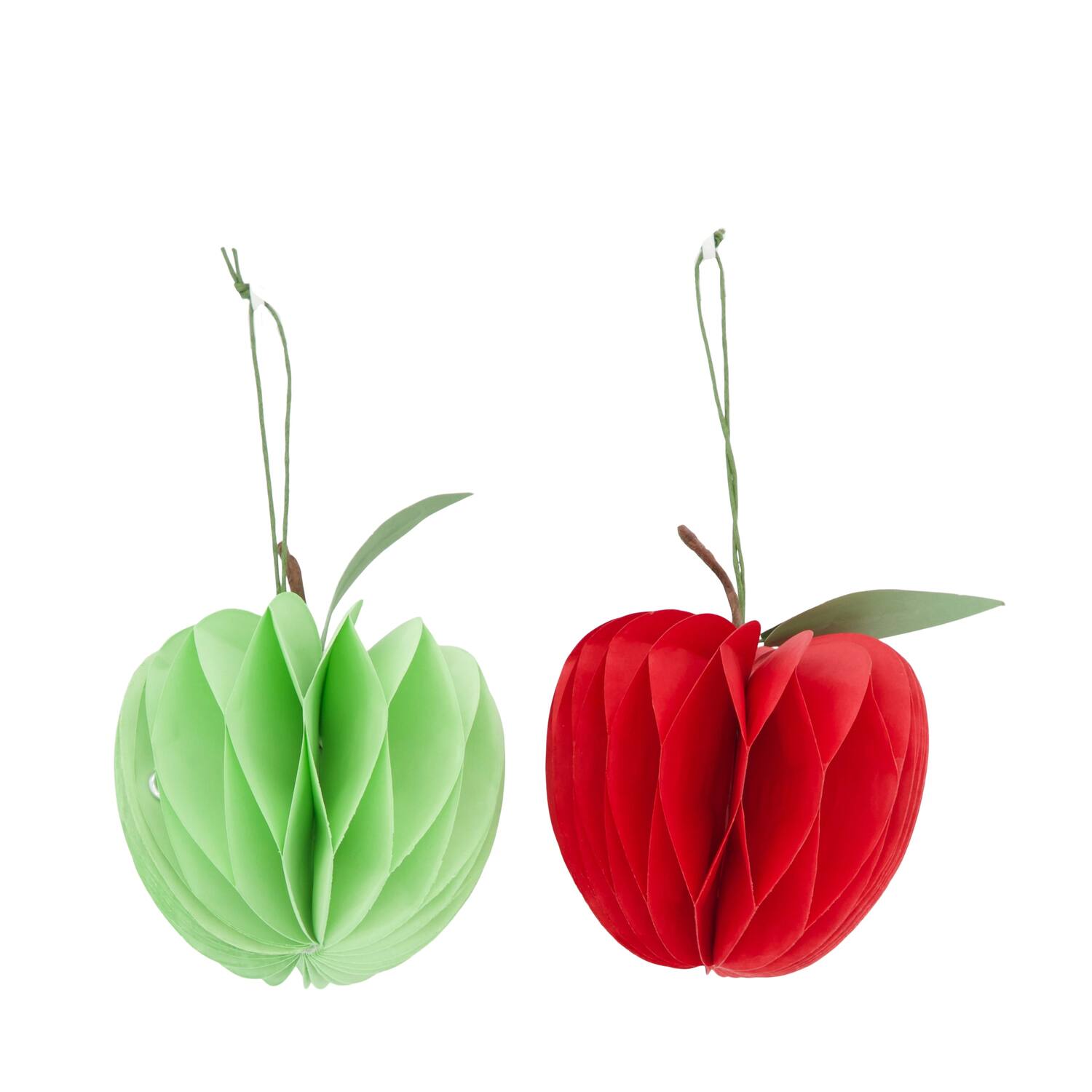 Hanger apple paper 8x8x10cm C/2 FSC Mix 100%