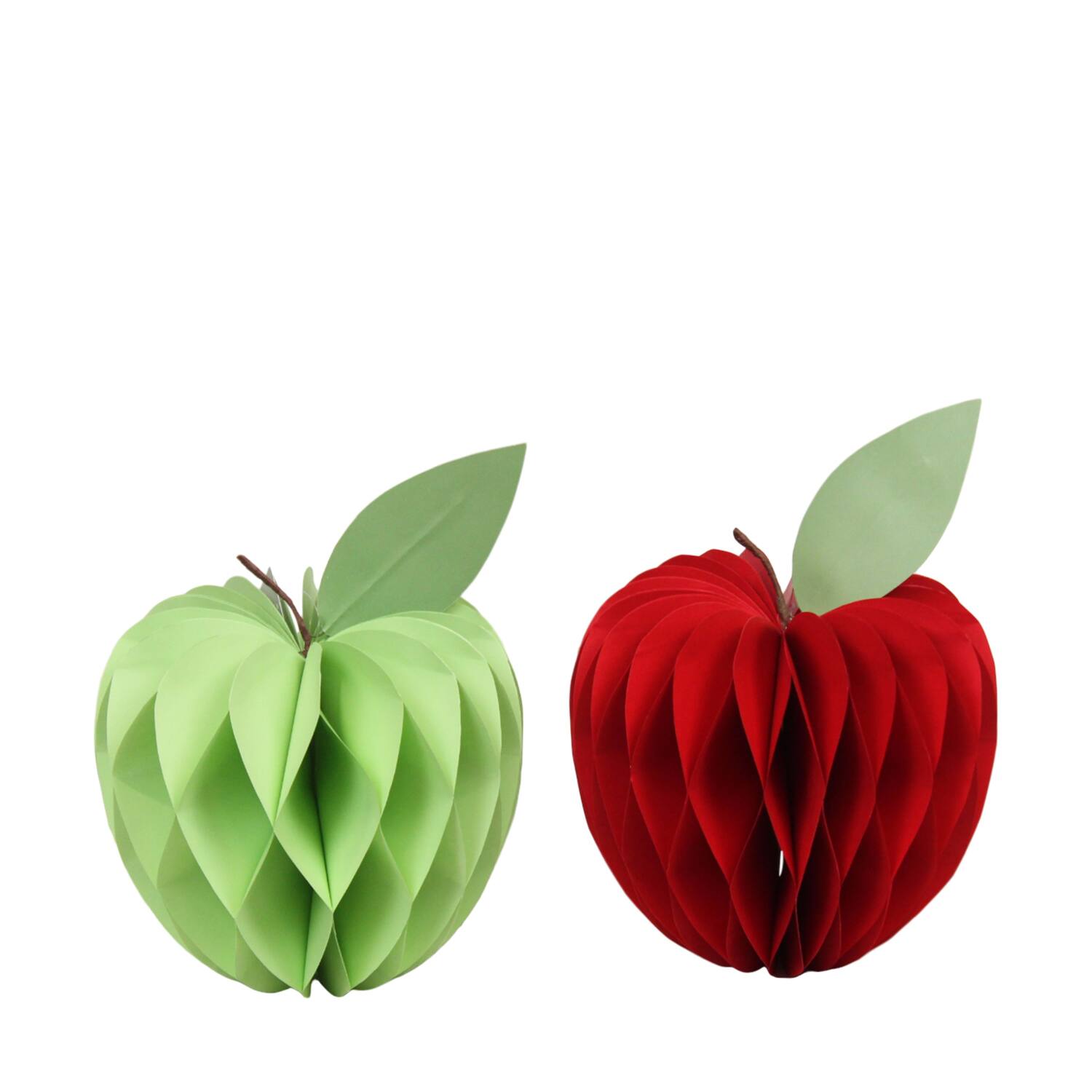 Figurine apple paper 21x21x23cm C/2 FSC Mix 100%