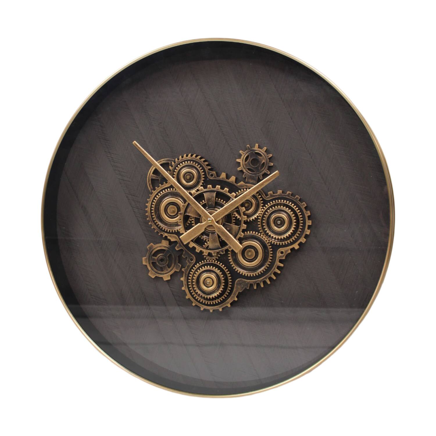 Clock round mdf 60x60x7.5cm FSC Mix 100%