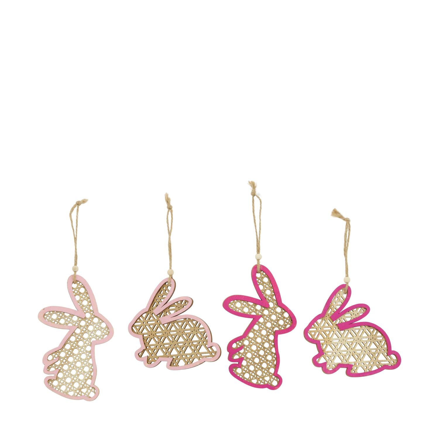 Hanger rabbit ply wood 11.5x0.5x14cm A/4 FSC 100%