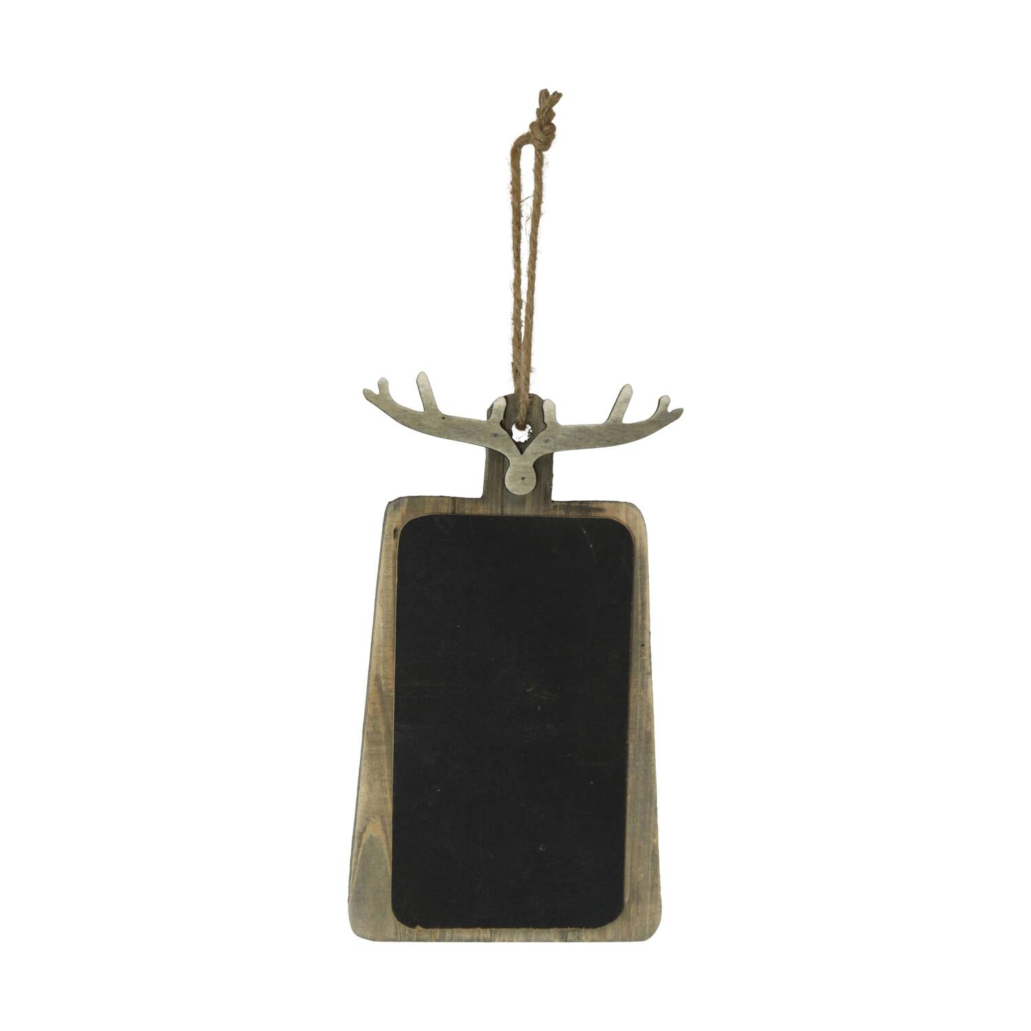 Sign deer poplar wood 22x1.5x38cm FSC 100%