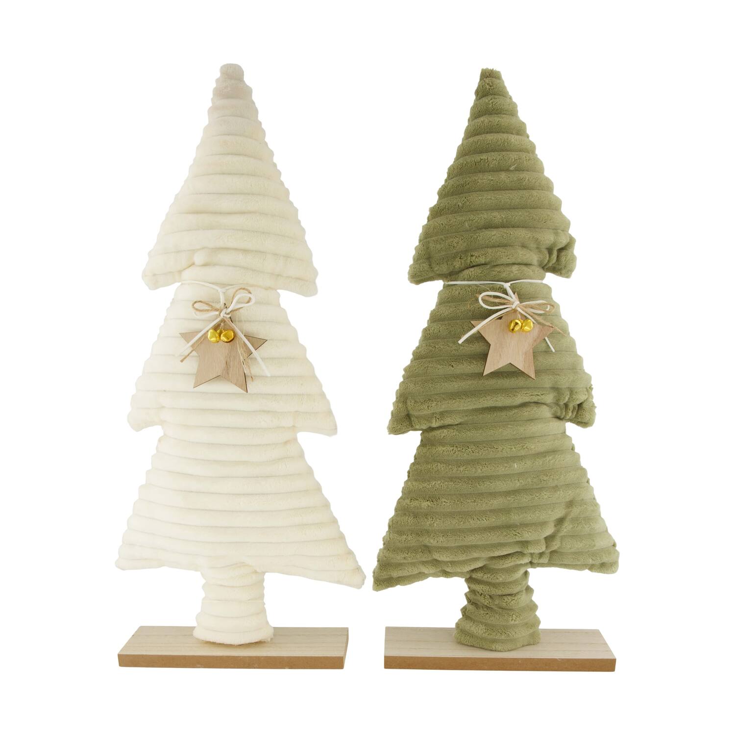 Statue tree plywood with fabric 24x7x58.5cm C/2 FSC 100%