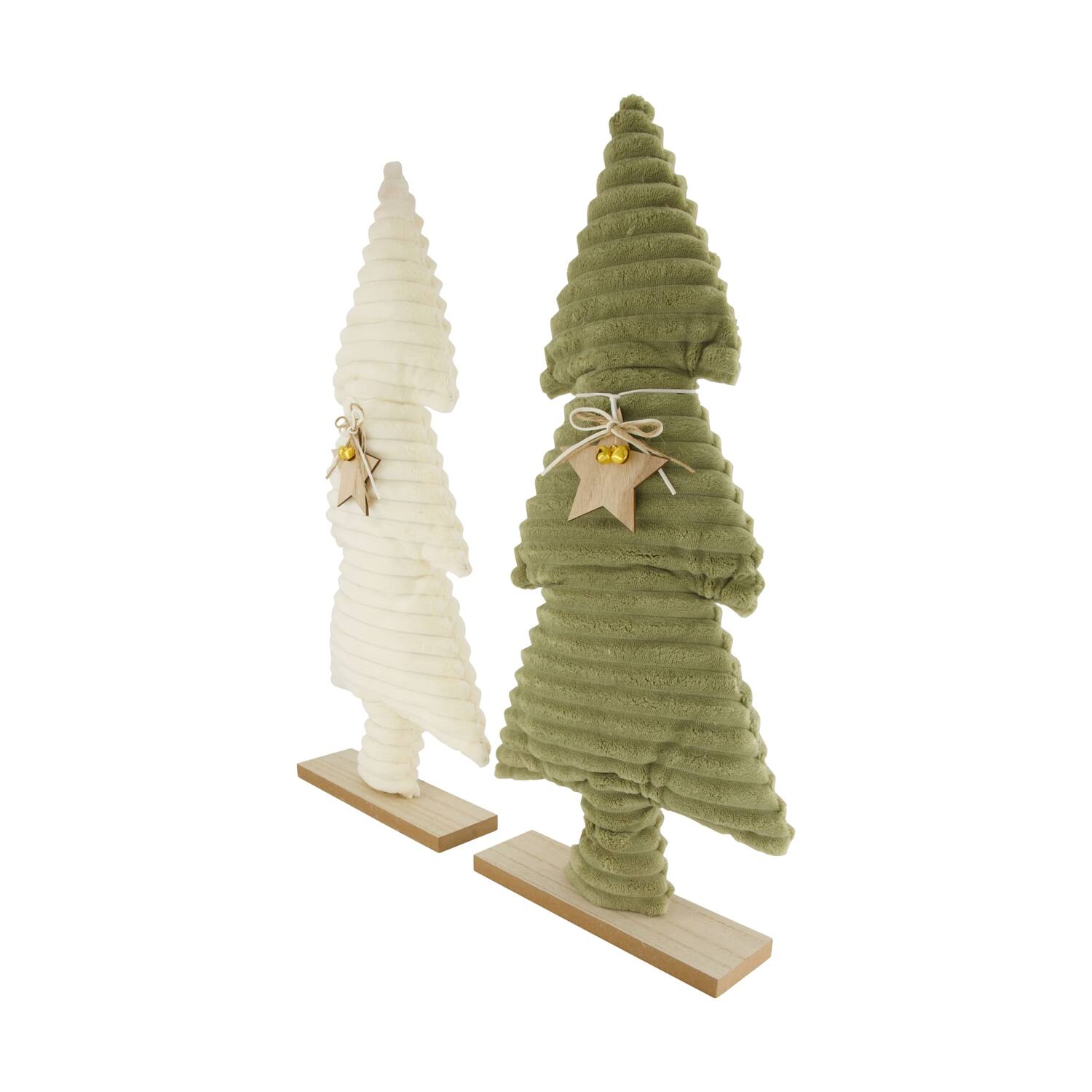 Statue tree plywood with fabric 24x7x58.5cm C/2 FSC 100%