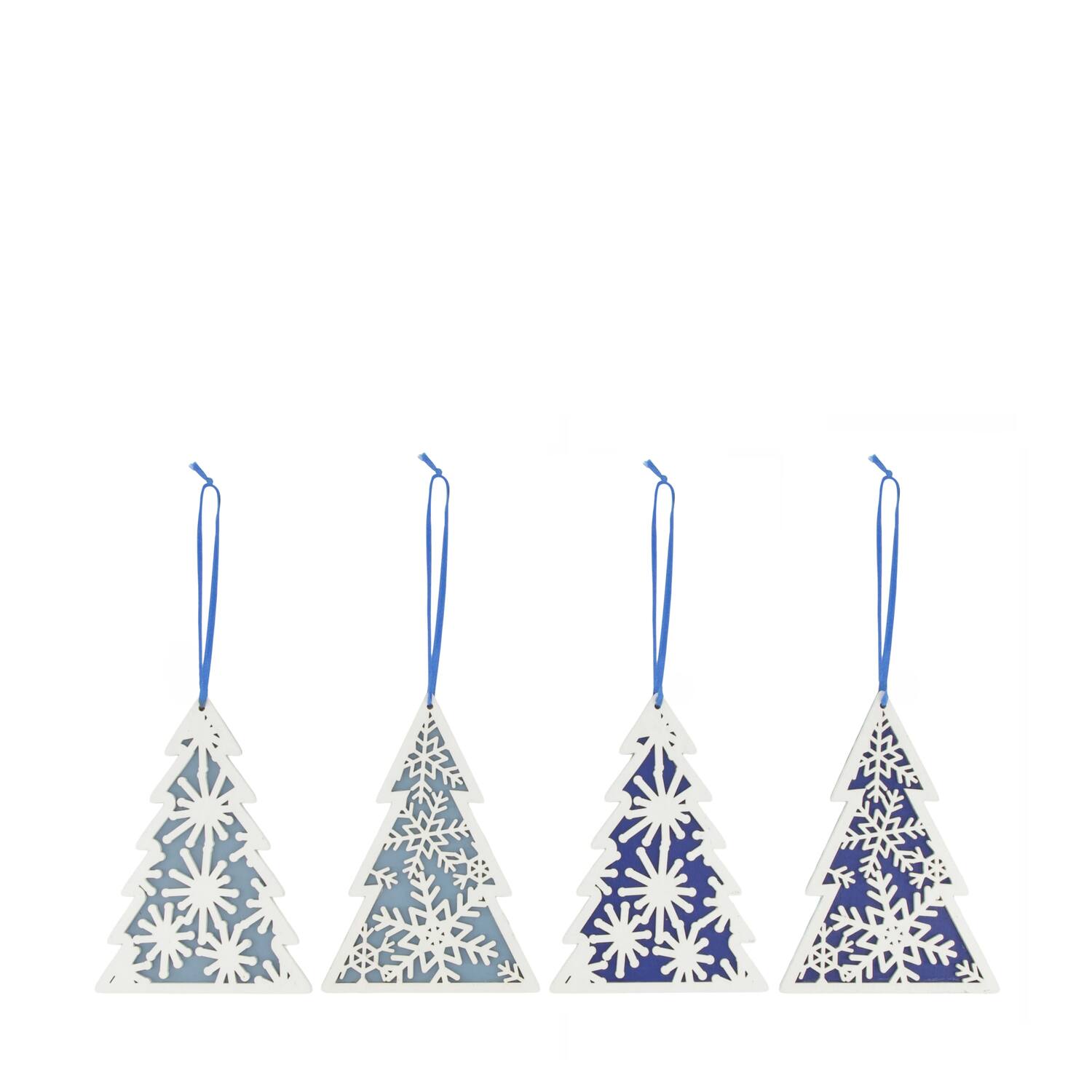 Hanger tree plywood 9.5x0.5x13cm 4pc A/2 C/2 FSC 100%