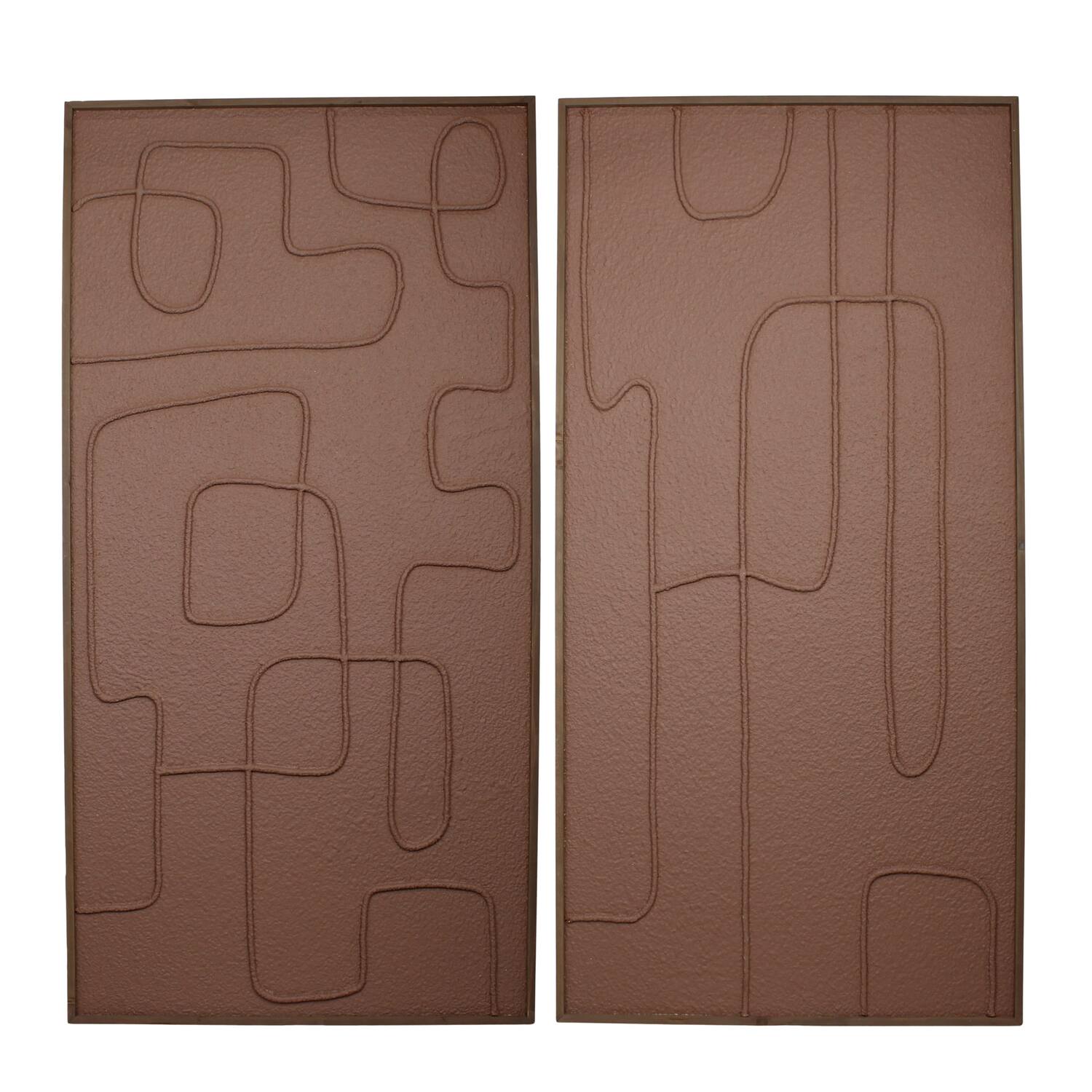 Wall art mdf 58x2.5x118cm A/2 FSC 100%