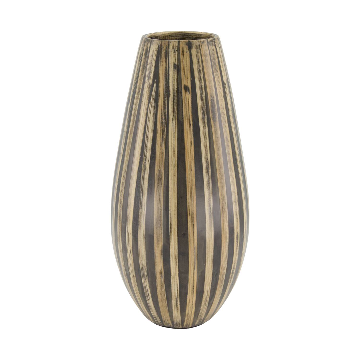 Vase bamboo 18x18x38cm FSC 100%