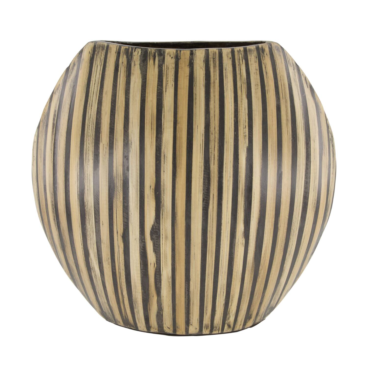 Vase bamboo 33x10x34cm FSC 100%