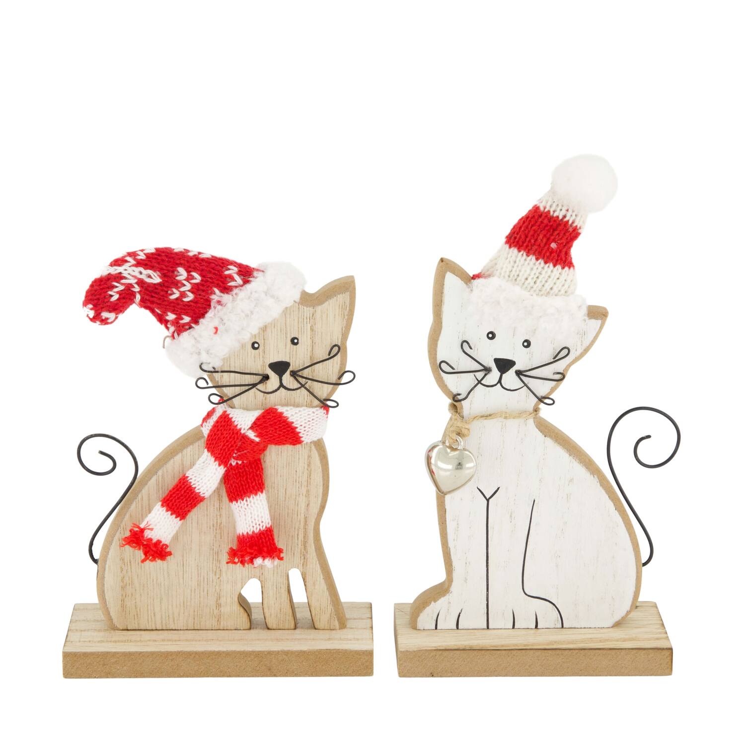 Figurine cat mdf 9.5x4x16cm A/2 FSC 100%