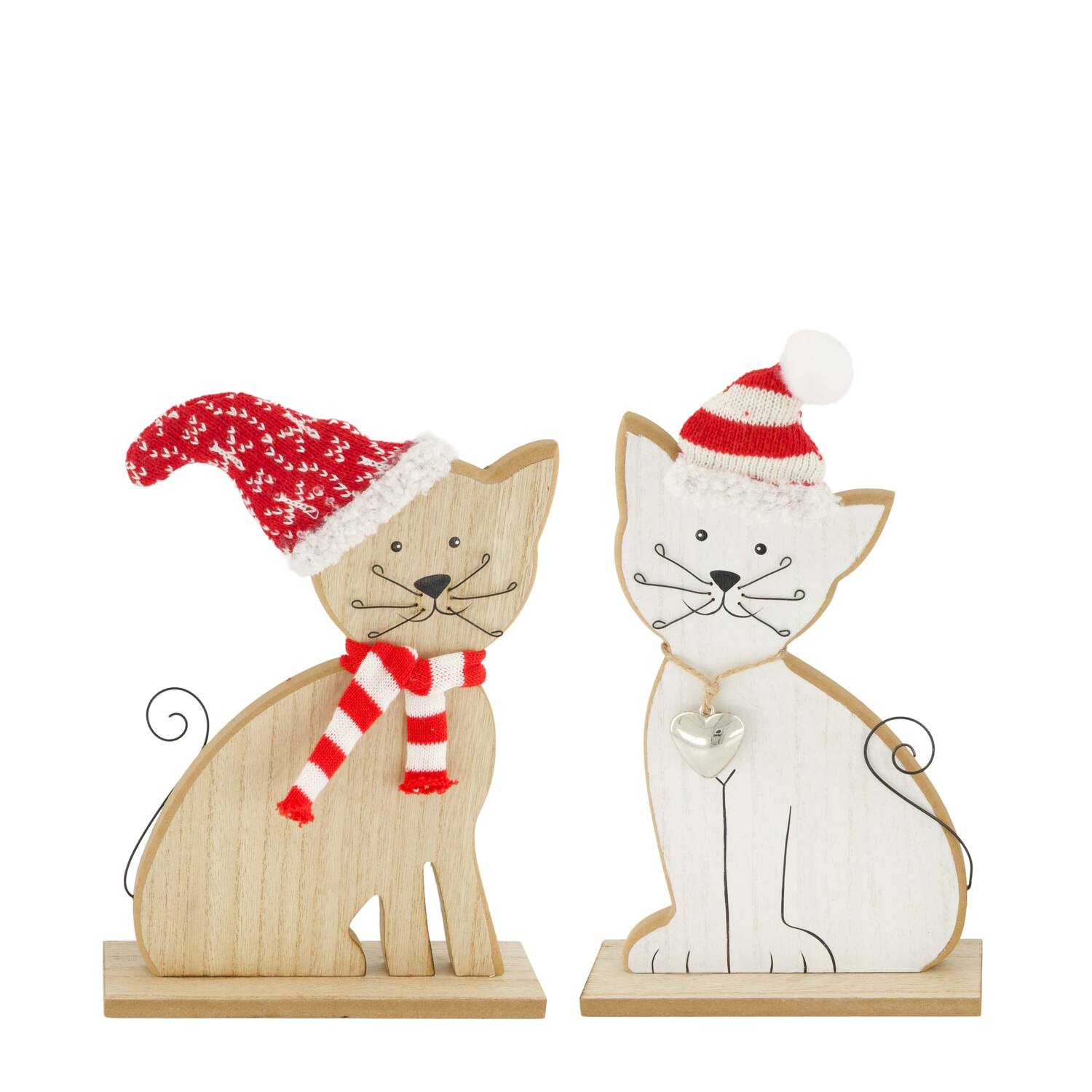 Figurine cat mdf 18x5x29cm A/2 FSC 100%
