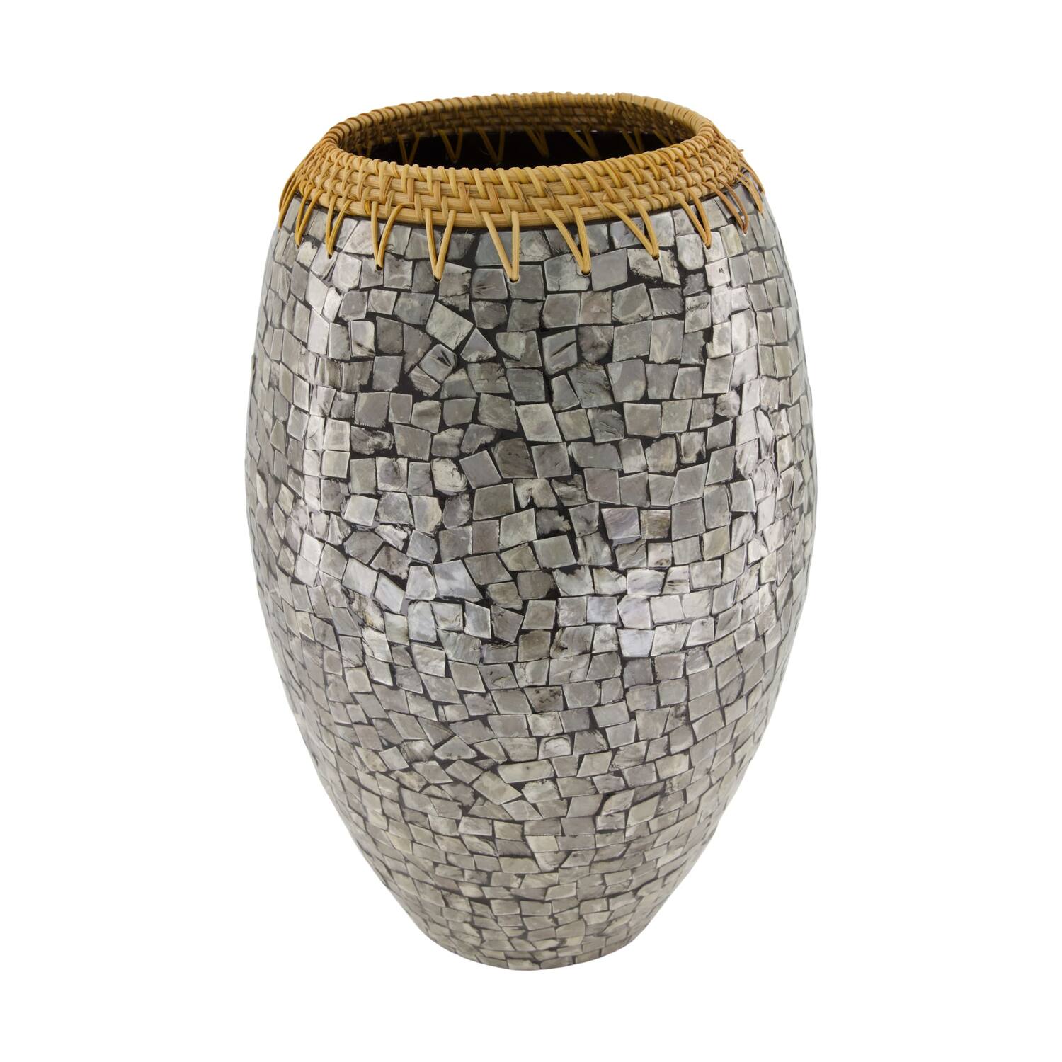 Vase rattan 28x28x43cm FSC 100%