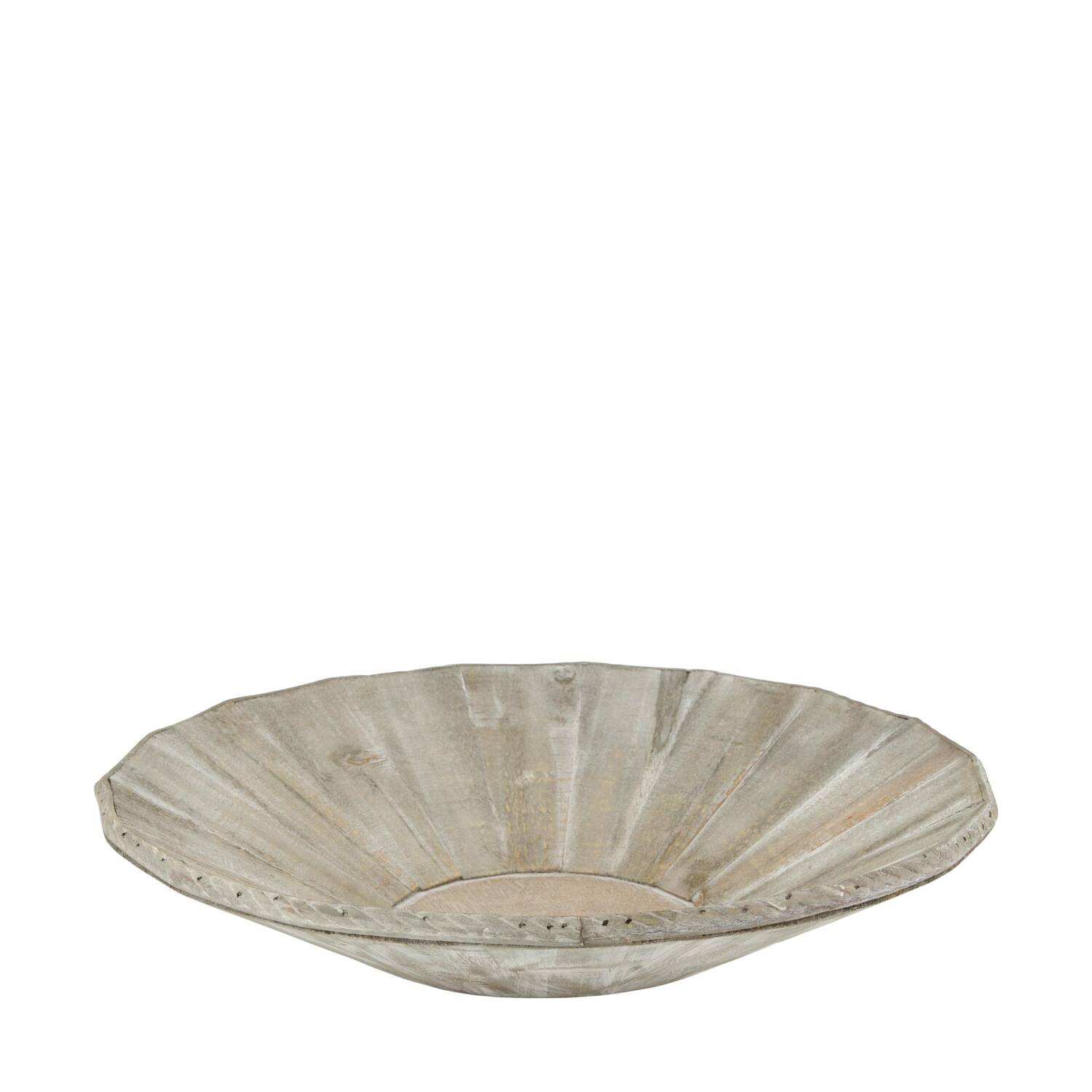 Plate round pine wood 35x35x6cm FSC 100%