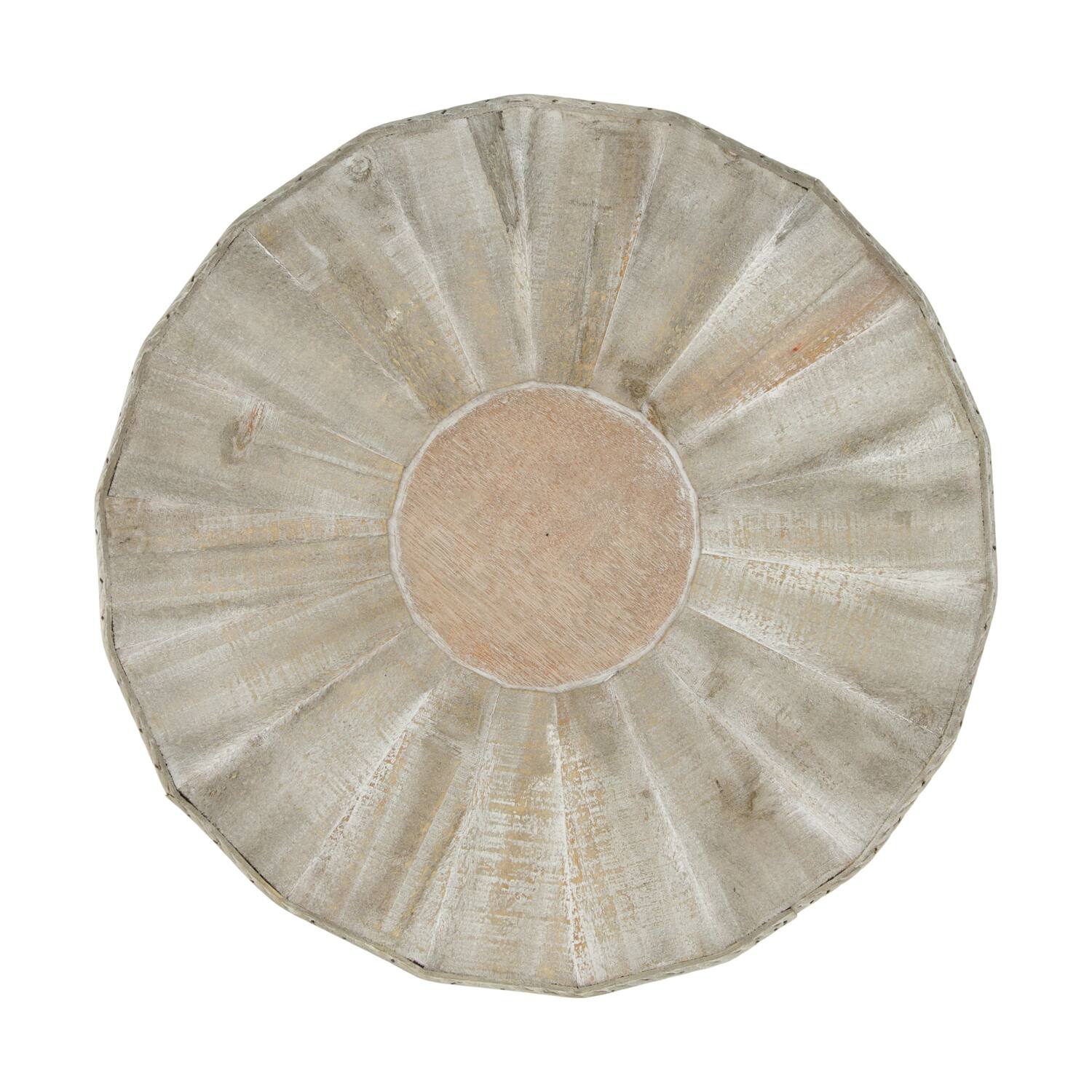 Plate round pine wood 35x35x6cm FSC 100%