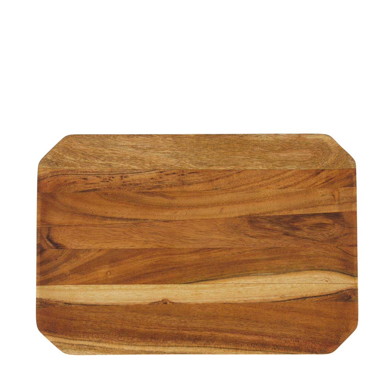Plate rectangular acacia wood 31x21.5x2cm FSC 100%