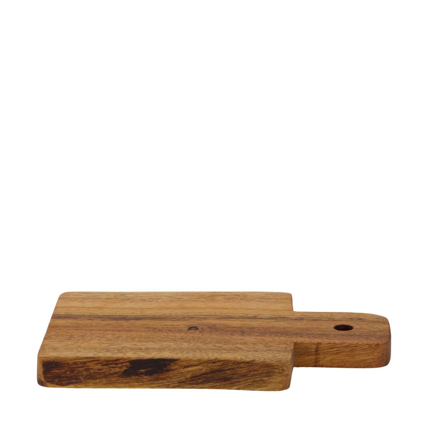 Plate rectangular acacia wood 14x10x4cm 4pc FSC 100% - Natural