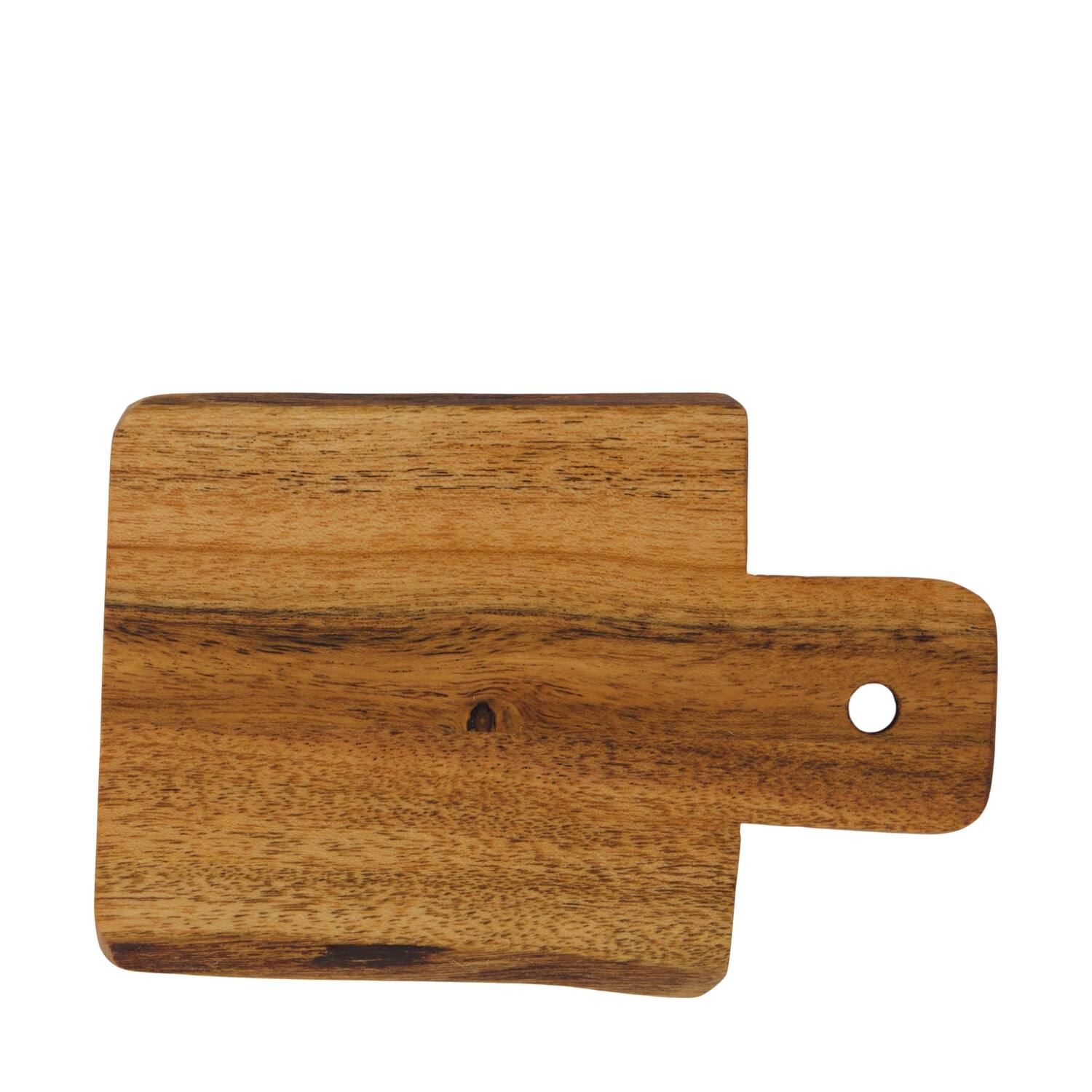 Plate rectangular acacia wood 14x10x4cm 4pc FSC 100% - Natural