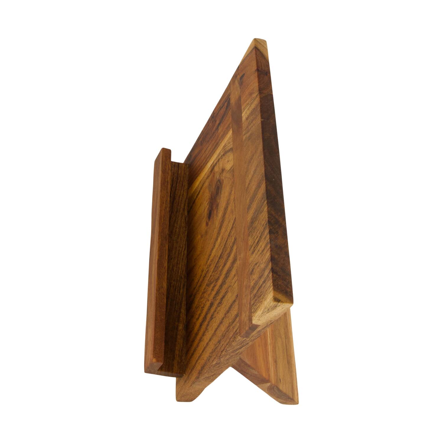 Magazine holder rectangular acacia wood 26x14x23cm FSC 100% - Natural