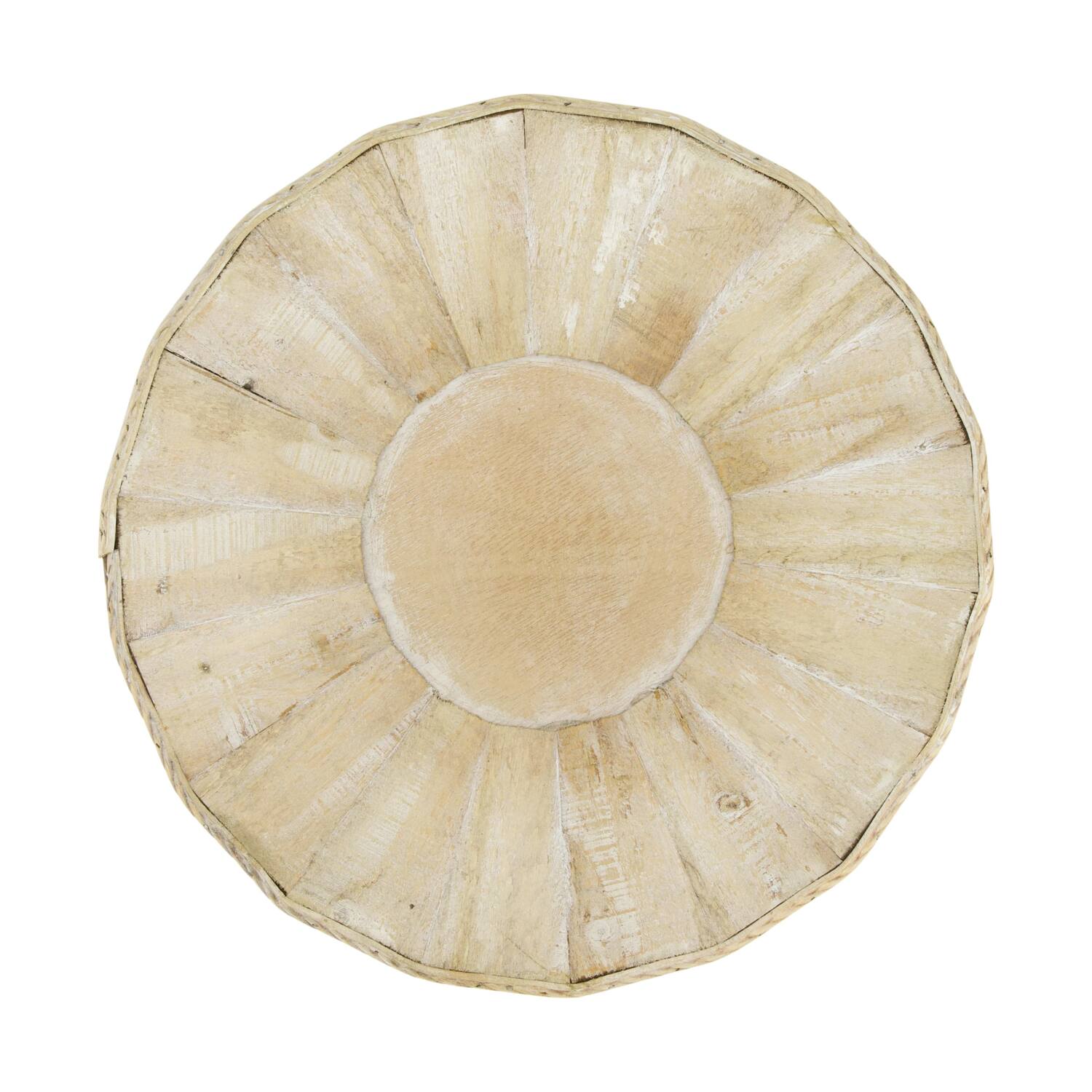 Plate round pine wood 29x29x5cm FSC 100%