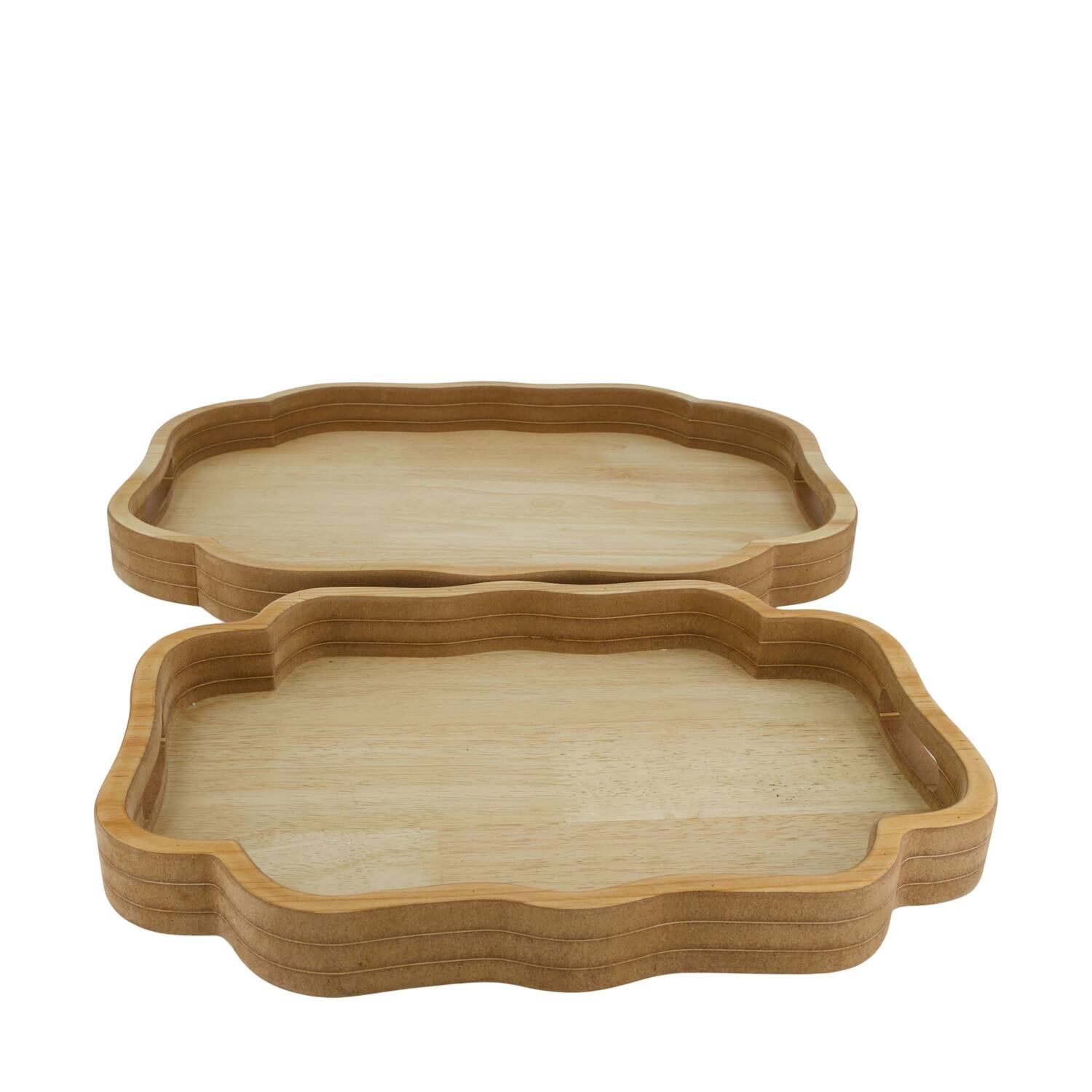 Tray organic mdf 43.5x35x4cm FSC Mix 100% - Natural