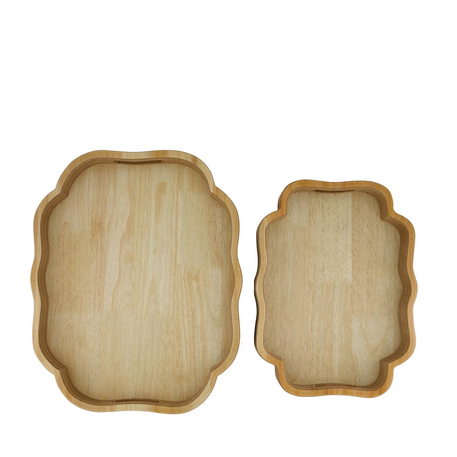 Tray organic mdf 43.5x35x4cm FSC Mix 100% - Natural