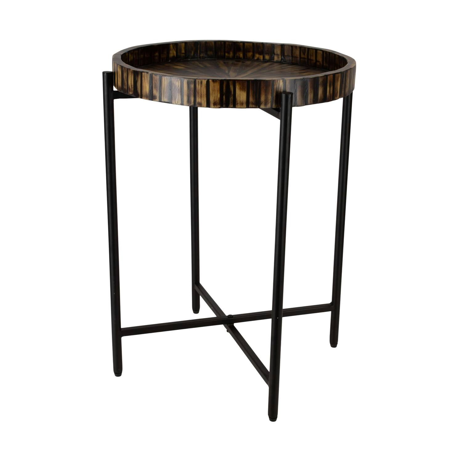 Side table bamboo 38x38x52cm FSC 100% - Natural
